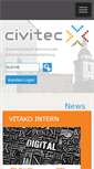 Mobile Screenshot of civitec.de